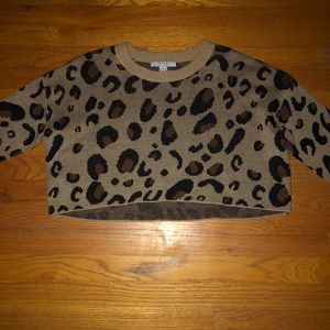 Boutique bought cropped sweater .